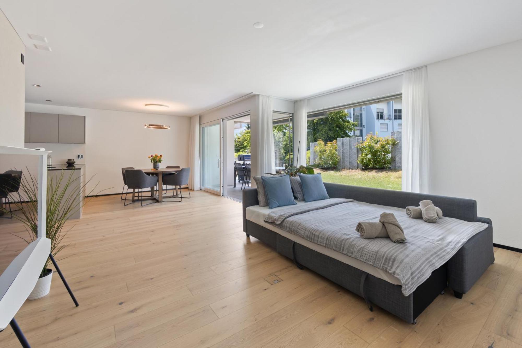 The R Apartment Zugerberg - Ev Wallbox - Terrasse Geroldswil Екстериор снимка